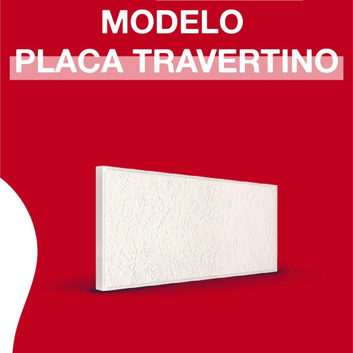 Placas Antihumedad Modelo Travertino + Kit Inst. - Precio M2