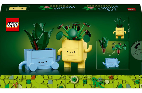 Lego® Botanicals Plantas Felices Decoración 10349 217 Drácena Y Pilea