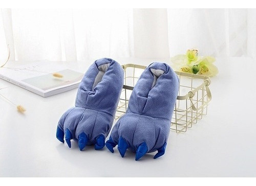 Pantuflas Con Garras Súper Abrigadas Mujer Hombre Niño 