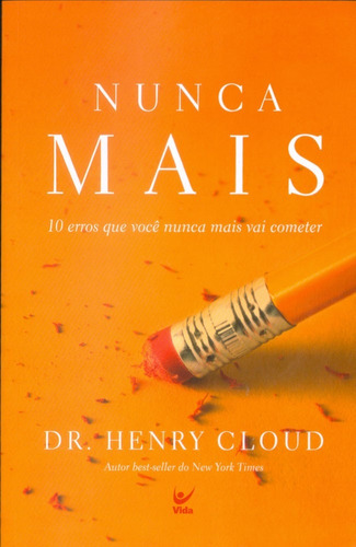 Livro Henry Cloud - Nunca Mais