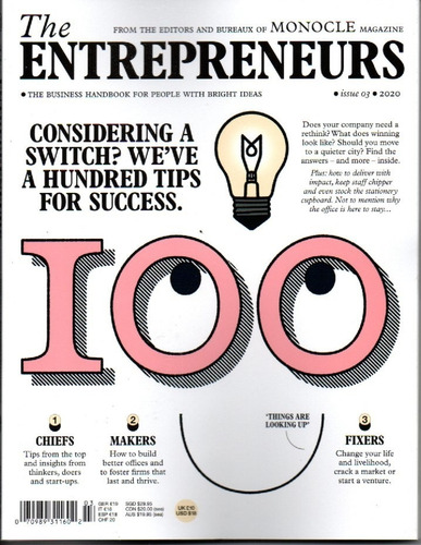 Imagem 1 de 1 de Revista The Entrepreneurs By Monocle Uk