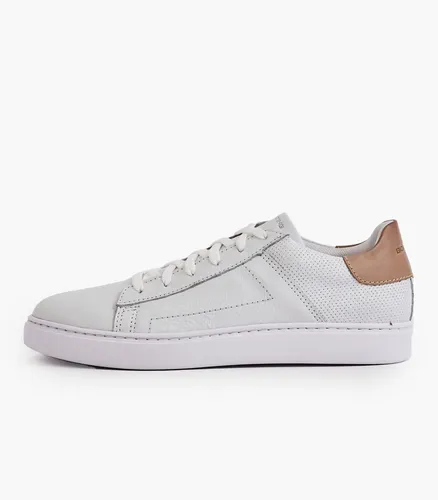 ZAPATILLA HOMBRE CUERO URBANA MODA BLANCA – SAMPER CALZADOS