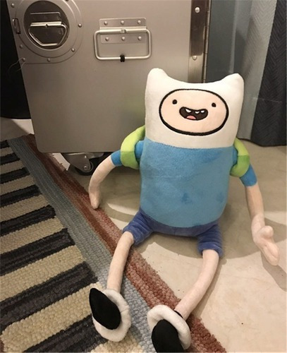 Muñeco De Peluche Adventure Time Finn Jake Penguin, 3 Piezas