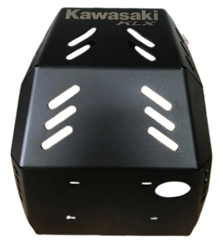 Pechera Cubrecarter Para Kawasaki Klx150 En Aluminio 3mm