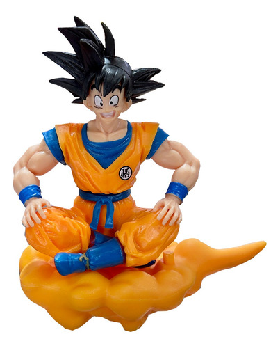 Goku Sobre Nube Dragon Ball Figura Para Coleccionistas