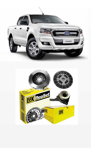 Kit Embreagem Completo Ford Ranger 2.2 3.2 16v 2012 A 2019