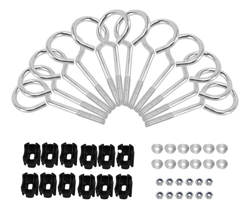 Tornillos Para Trampolín, Kit De Acero, Tornillo De Repuesto
