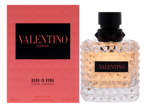 Perfume Valentino Donna Born In Roma Coral Fantasy 100 Ml Ed