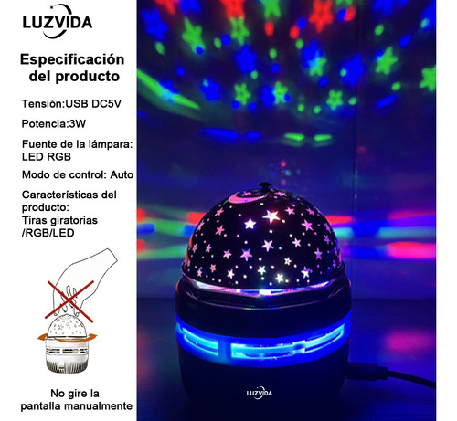 2 Pzs Luces Rgb Dj Led Luz De Fiesta Escenario Disco Lampara
