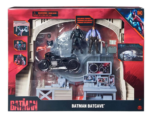 Batman Playset Batcaverna Pinguim Moto 2916