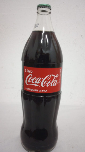 Botella Coca Cola 1 Litro. Brasil. De Vidrio 