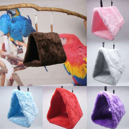 Hanging Cave Para Mascotas, Pájaro, Loro, Hamaca Cálida, Cab