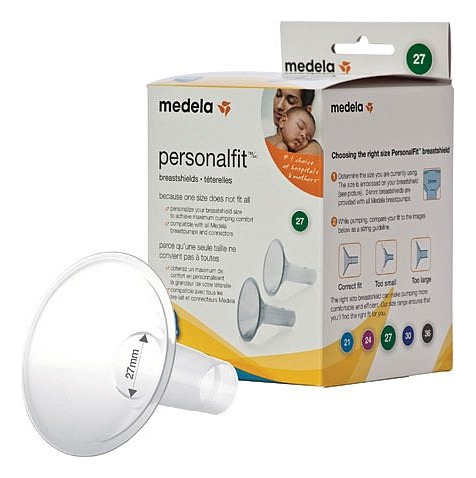 Medela Personalfit Breastshields (2), Tamaño: Grande (27 Mm)