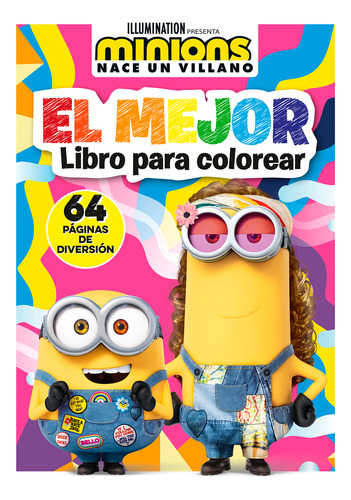 Minions 3. El Mejor Libro Para Colorear