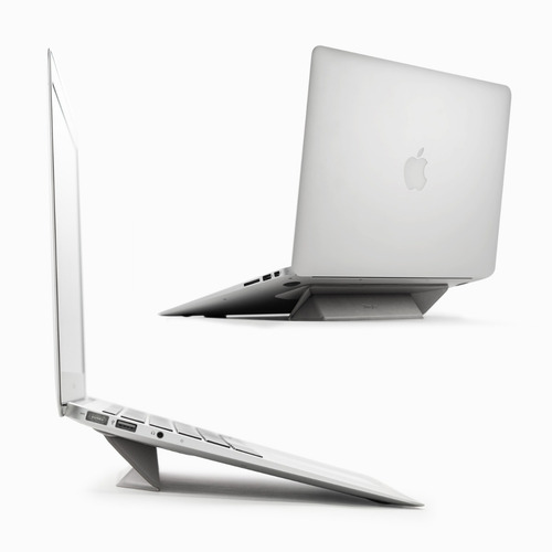 Imagen 2 de 9 de Apoya Macbook Notebook Slim Soporte Ringke Orig Para Laptop