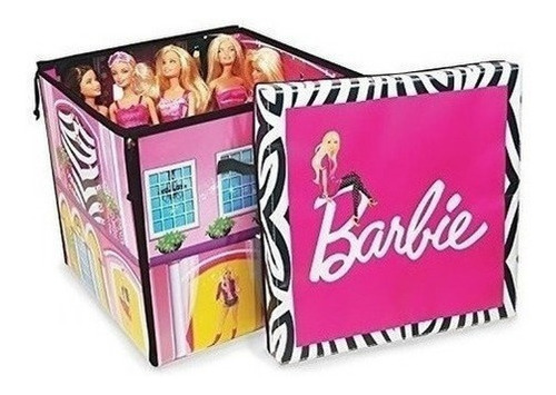 Barbie Zipbin 40 Doll Dream House Toy Box - Tapete De Juego