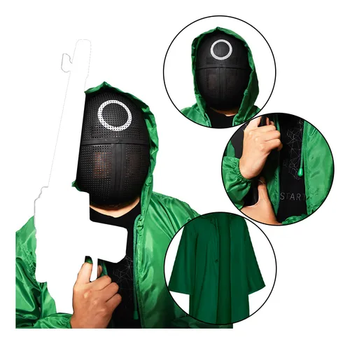 comprar Disfraz Completo Soldados Calamar Talla L -  Halloween