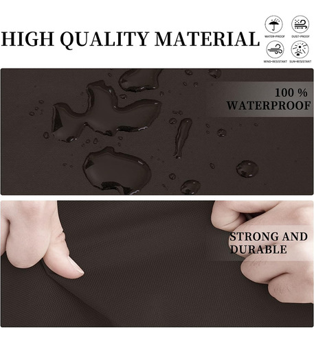 Funda Sofá Forma De L Patio, Funda Impermeable Secció...