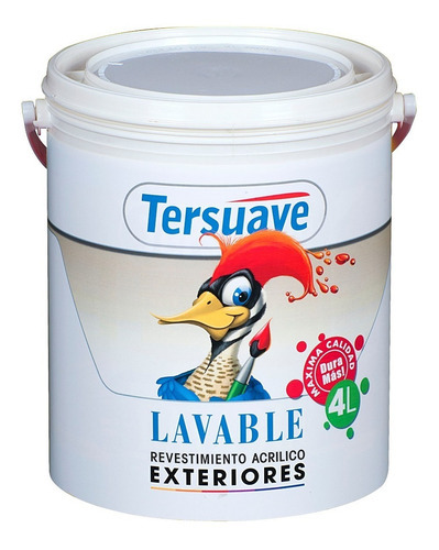 Latex Exterior Lavable Marron Africano Tersuave 1 Lts