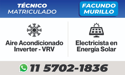 Split Reparacion Instalacion Matriculado Inverter R410 R32