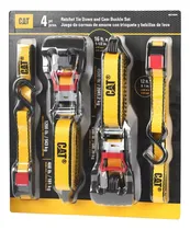 Comprar Eslingas Tensores Con Matraca 4.87m 1497kg Juego De 4 Pz Cat