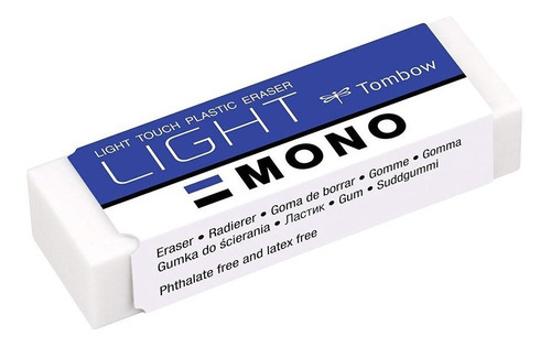 Goma PE-LT Tombow Mono Light de gran tamaño