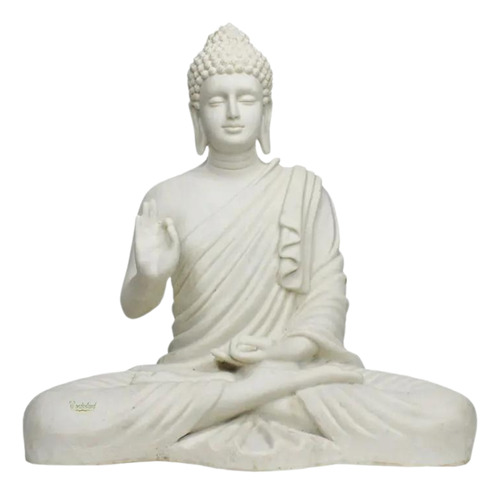 Buda Adorno Sentado Meditando Decoracion Relax 25cm