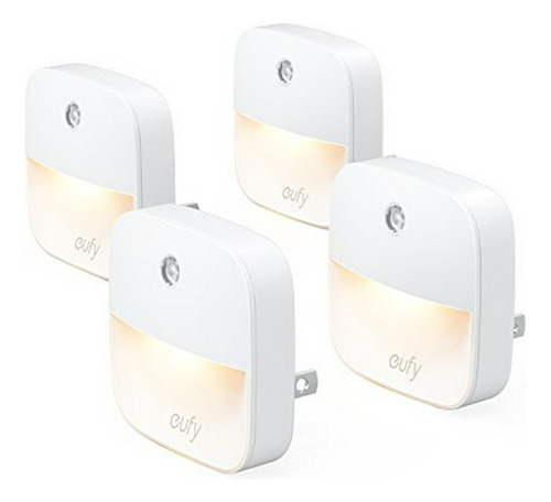 Eufy Lumi Plugin Luz De Noche, Luz Blanca Cálida Con Luz Le