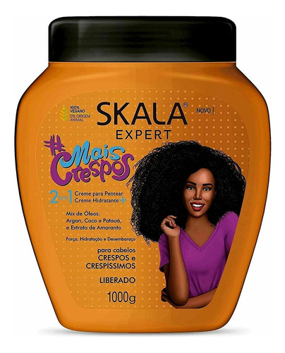 Skala Crema Para El Cabello Mais Crespos 1 Pack