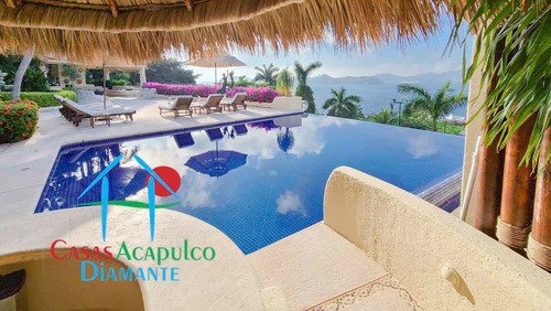Imagen 5 de 14 de Cad Las Brisas Villa Del Mar. Terraza, Palapa, Alberca