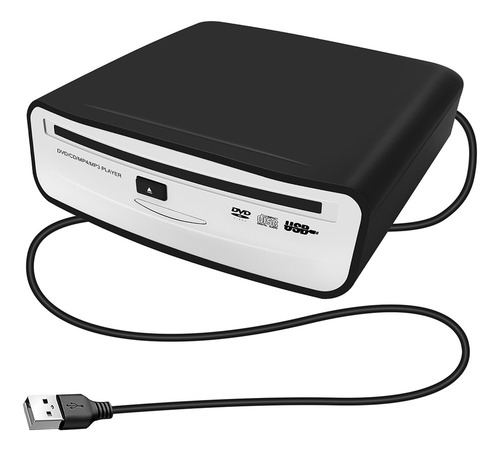 Reproductor Externo De Cd/dvd For Radio De Coche Con Interf