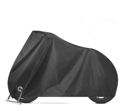 Imagen 2 de 7 de Funda Cubre Moto De Silver Impermeable