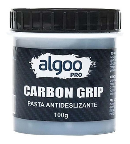 Graxa Pasta Carbon Grip Algoo Pro Antideslizante Atrito 100g