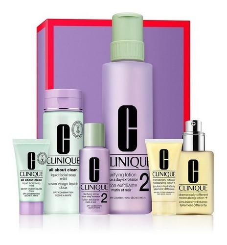 Kit Cuidado Facial Great Everywhere Paso 1 Y 2 De Clinique