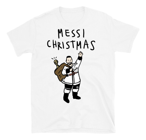 Remera Modal Messi Navidad All Boys Floresta