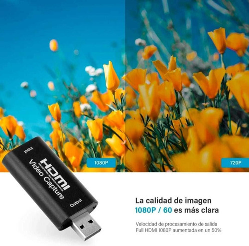 Tarjeta De Captura Para Audio Y Video Con Resolución 1080