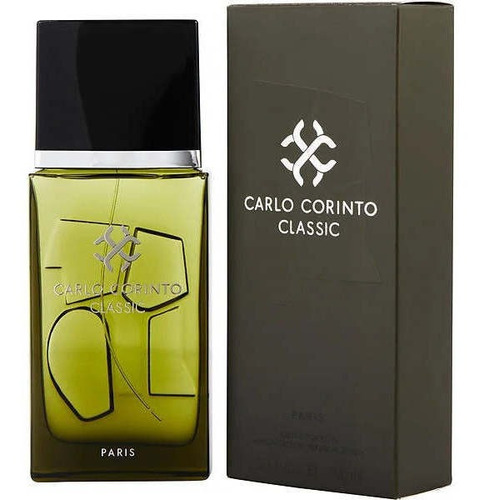 Perfume Carlo Corinto Classic. Traficional De 100 Ml. Hombre