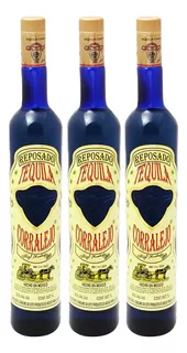 Pack De 3 Tequila Rep.100% Corralejo 1000ml