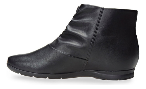 Bota Casual Feminina Cano Curto Comfortflex