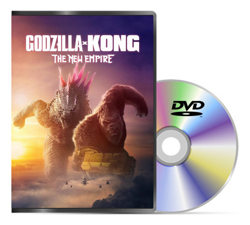 Dvd Godzilla Y Kong: El Nuevo Imperio (2024)