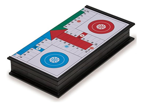 Juego De Mesa De Ludo Tablero Magnetico Y Plegable 4 Colores
