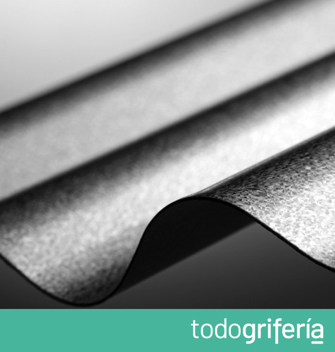 Chapa Techo Galvanizada Acanalada C27 X 3,50 Mt