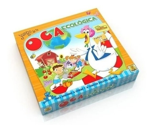 Imagen 2 de 2 de Juego De Mesa Juego De La Oca Ecológica Implas 50