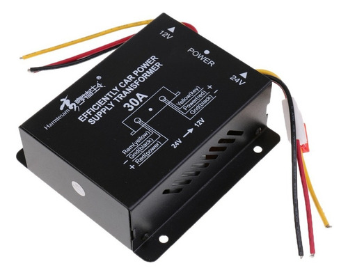 Car Dc 24v To 12v 30a Power Supply Voltage Pas