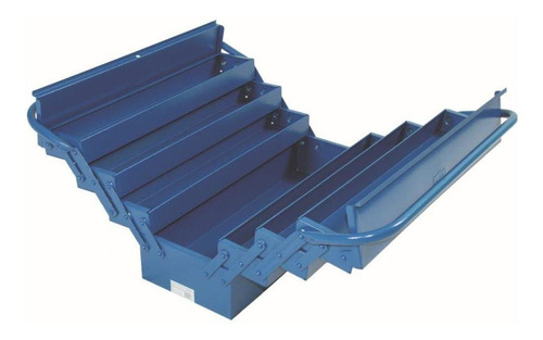 Imagem 2 de 2 de Caixa de ferramentas Fercar 09 de metal 20cm x 50cm x 25cm azul