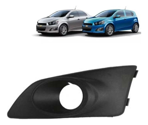 Bisel Neblinero Izquierdo Para Chevrolet Sonic 1.6 2011-2016