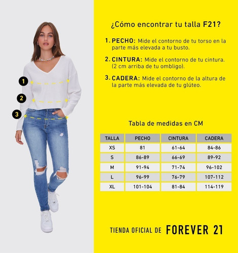 Mujer Forever 21 Playera Tank Crop Lisa