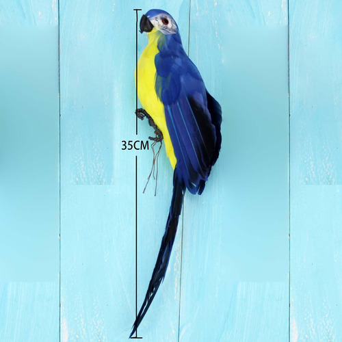 Falso Guacamayo Pájaros Artificiales Pájaro Loro Modelo