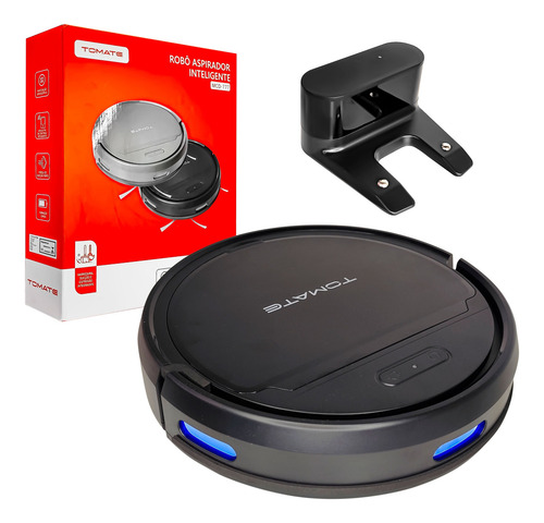 Robô Aspirador Inteligente Recarga Automática 400ml Bivolt