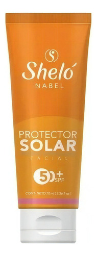 Protector Solar Facial Fps 50 Uva + Uvb Anti Rayos Sol Sheló